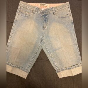 Route 66 Light Blue Relaxed Men’s Denim Shorts